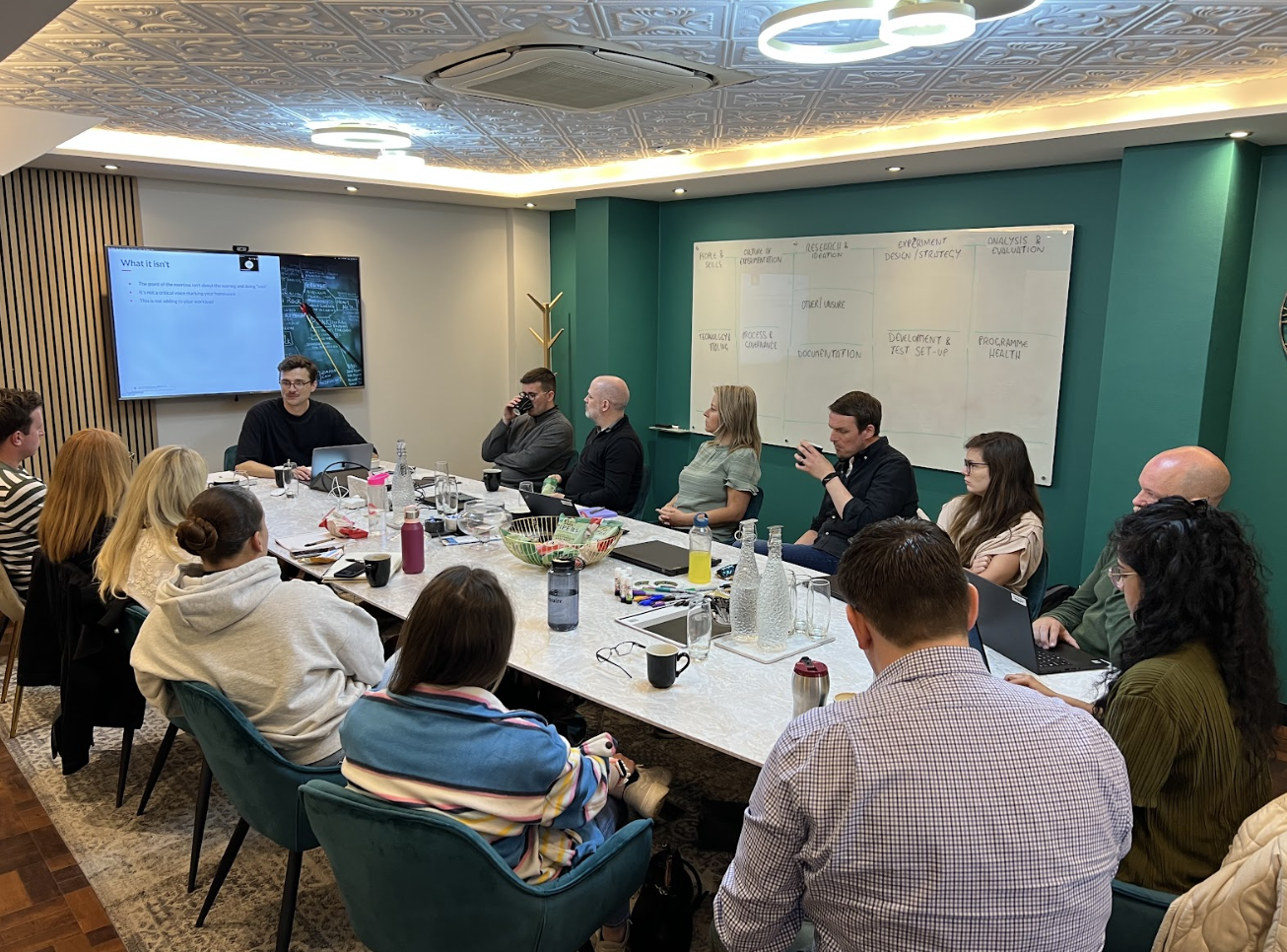 Creative CX kicking off an Experimentation day for RSA