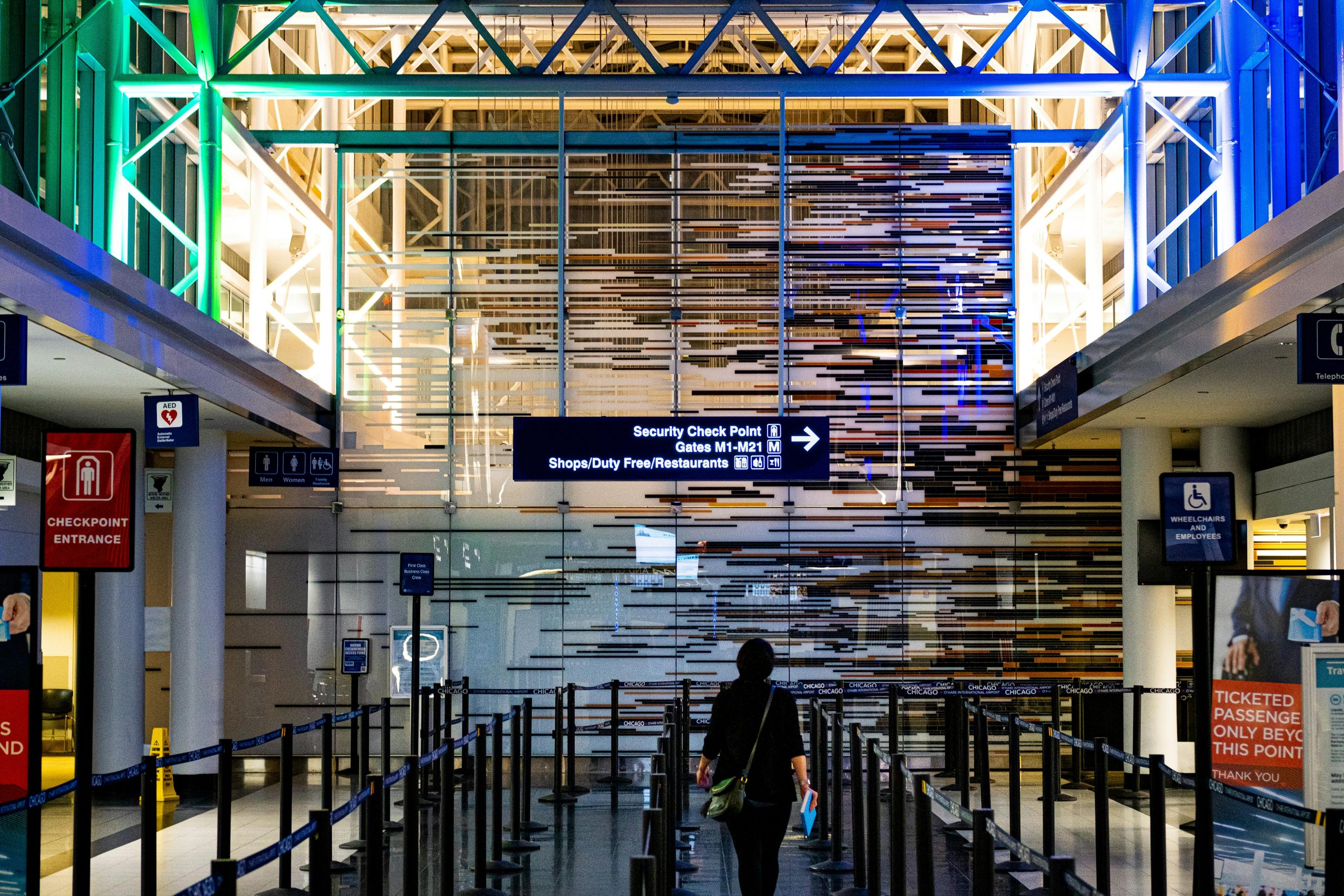 Modern airport terminal with natural light and no crowds, a visual contrast to the underlying inefficiencies discussed in the article on assumption-led changes.